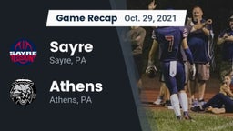 Recap: Sayre  vs. Athens  2021