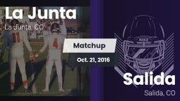 Matchup: La Junta vs. Salida  2016