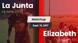 Matchup: La Junta vs. Elizabeth  2017