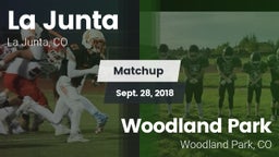 Matchup: La Junta vs. Woodland Park  2018