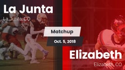 Matchup: La Junta vs. Elizabeth  2018