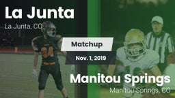 Matchup: La Junta vs. Manitou Springs  2019