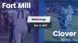 Matchup: Fort Mill vs. Clover  2017