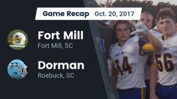 Recap: Fort Mill  vs. Dorman  2017