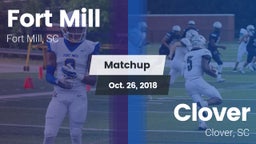Matchup: Fort Mill vs. Clover  2018