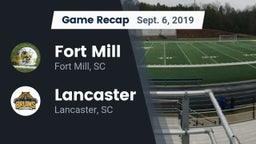Recap: Fort Mill  vs. Lancaster  2019