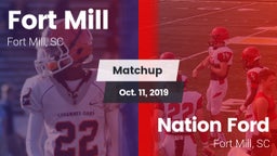 Matchup: Fort Mill vs. Nation Ford  2019