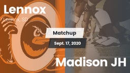 Matchup: Lennox vs. Madison JH 2020