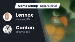 Recap: Lennox  vs. Canton  2022
