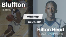 Matchup: Bluffton vs. Hilton Head  2017