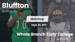 Matchup: Bluffton vs. Whale Branch Early College  2017