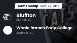 Recap: Bluffton  vs. Whale Branch Early College  2017