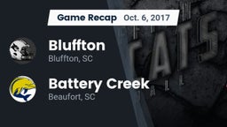 Recap: Bluffton  vs. Battery Creek  2017