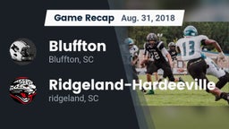 Recap: Bluffton  vs. Ridgeland-Hardeeville 2018