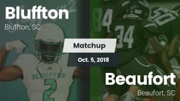 Matchup: Bluffton vs. Beaufort  2018