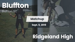 Matchup: Bluffton vs. Ridgeland High 2019
