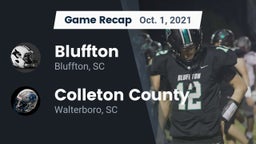 Recap: Bluffton  vs. Colleton County  2021