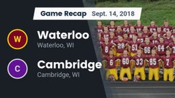 Recap: Waterloo  vs. Cambridge  2018