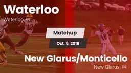 Matchup: Waterloo vs. New Glarus/Monticello  2018