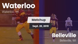 Matchup: Waterloo vs. Belleville  2019