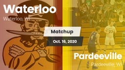 Matchup: Waterloo vs. Pardeeville  2020