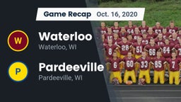 Recap: Waterloo  vs. Pardeeville  2020