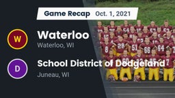Recap: Waterloo  vs. School District of Dodgeland 2021