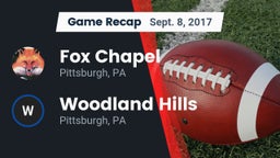 Recap: Fox Chapel  vs. Woodland Hills  2017
