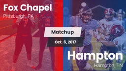 Matchup: Fox Chapel vs. Hampton  2017
