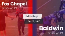 Matchup: Fox Chapel vs. Baldwin  2017