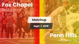 Matchup: Fox Chapel vs. Penn Hills  2018
