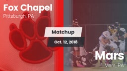 Matchup: Fox Chapel vs. Mars  2018