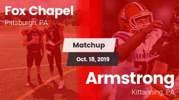 Matchup: Fox Chapel vs. Armstrong  2019