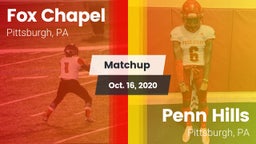 Matchup: Fox Chapel vs. Penn Hills  2020