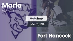 Matchup: Marfa vs. Fort Hancock 2019
