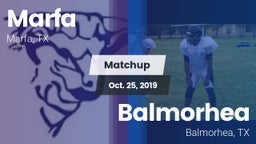 Matchup: Marfa vs. Balmorhea  2019