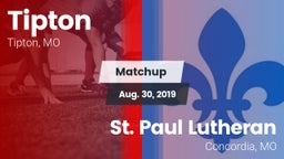 Matchup: Tipton vs. St. Paul Lutheran  2019