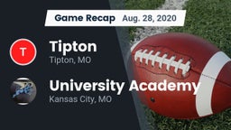 Recap: Tipton  vs. University Academy 2020