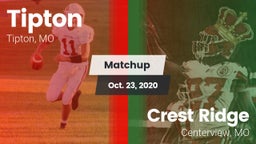 Matchup: Tipton vs. Crest Ridge  2020