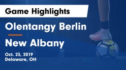 Olentangy Berlin  vs New Albany  Game Highlights - Oct. 23, 2019