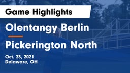 Olentangy Berlin  vs Pickerington North  Game Highlights - Oct. 23, 2021