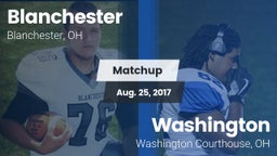 Matchup: Blanchester vs. Washington  2017