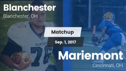 Matchup: Blanchester vs. Mariemont  2017