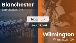 Matchup: Blanchester vs. Wilmington  2017