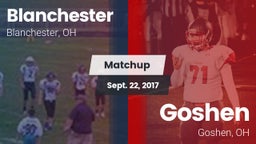 Matchup: Blanchester vs. Goshen  2017