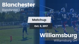 Matchup: Blanchester vs. Williamsburg  2017