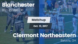 Matchup: Blanchester vs. Clermont Northeastern  2017