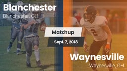 Matchup: Blanchester vs. Waynesville  2018