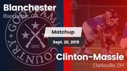 Matchup: Blanchester vs. Clinton-Massie  2019