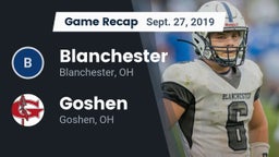 Recap: Blanchester  vs. Goshen  2019